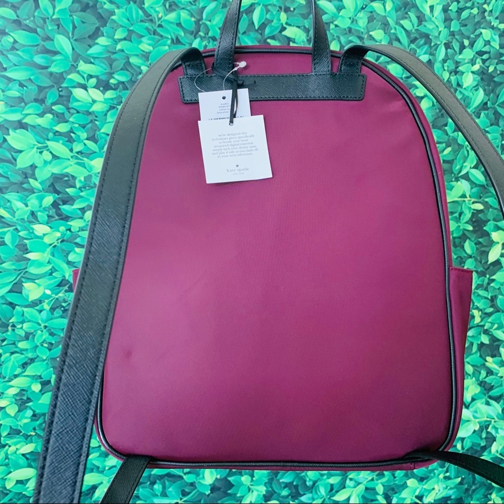 Kate Spade WKRU4710 Bradley Wilson Road Deep Plum - Picture 4 of 6